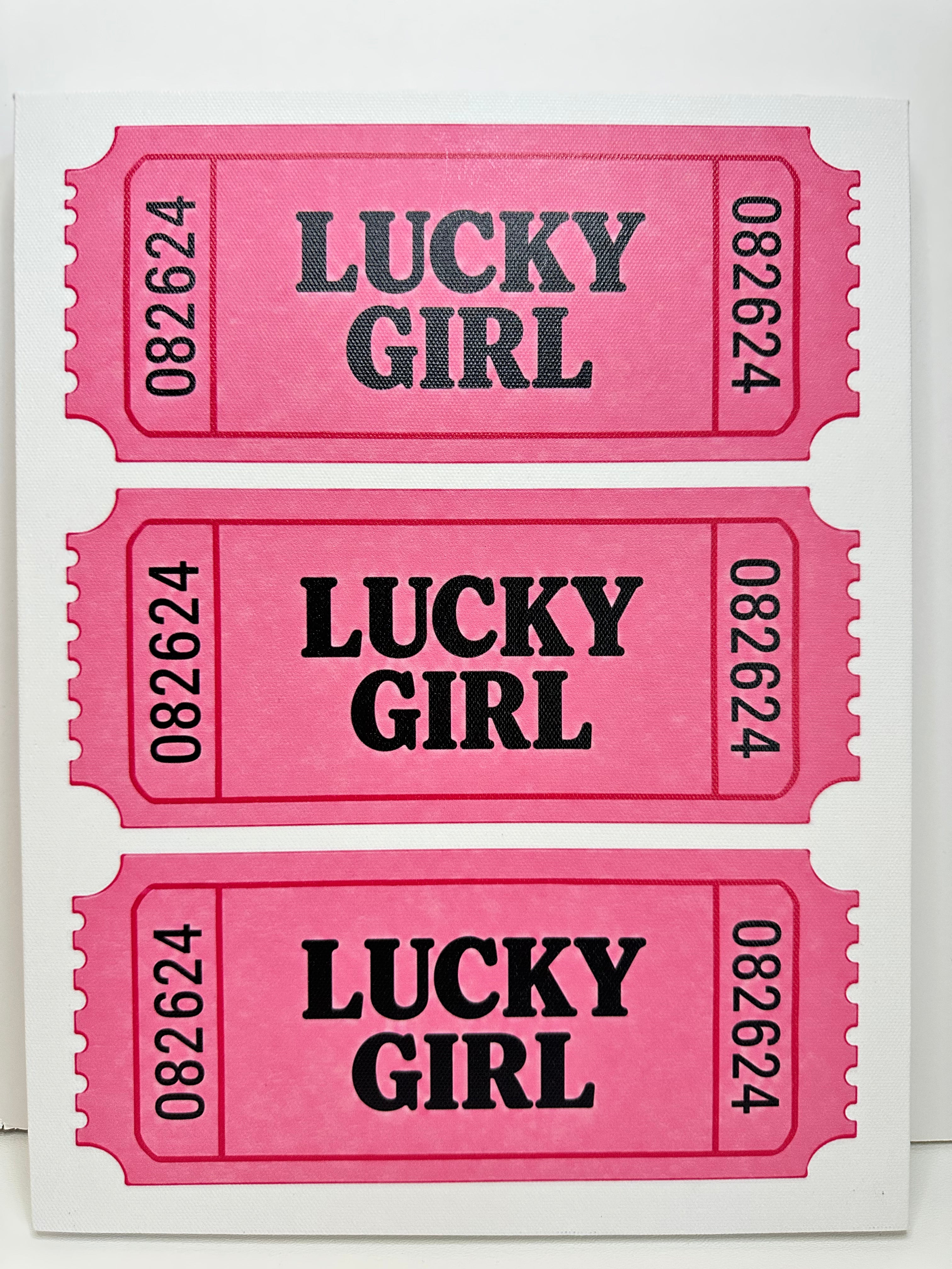 Lucky Girl Ticket Kit